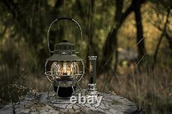 Railroad Lantern Camping Lanterns with Rechargeable Battery Outdoor Lig