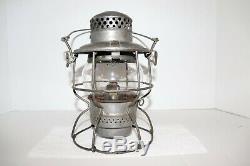 Railroad Lantern Clear Globe NKP ADLAKE KERO 300 Version 3, Dated 1-53