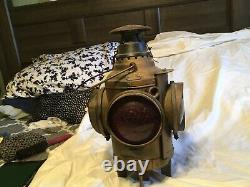 Railroad Lantern, Dressel Antique Caboose Light