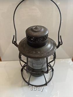 Railroad Lantern Keystone RR Lamp PRR Pennsylvania Railroad Rare Early 1900's