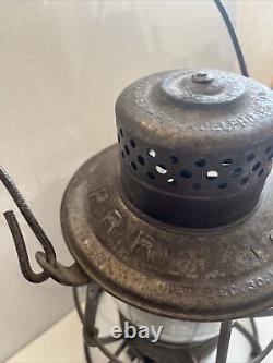 Railroad Lantern Keystone RR Lamp PRR Pennsylvania Railroad Rare Early 1900's