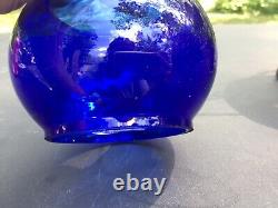 Railroad Lantern NYCS RR Adlake Kero Cobalt Blue Globe #13