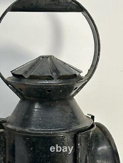 Railway 3 Aspect Railway Lamp & Burner Iraq Army Rare Design