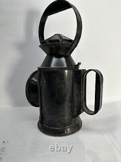 Railway 3 Aspect Railway Lamp & Burner Iraq Army Rare Design