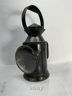 Railway 3 Aspect Railway Lamp & Burner Iraq Army Rare Design