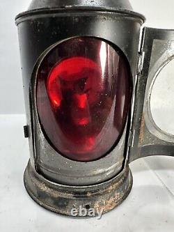 Railway 3 Aspect Railway Lamp & Burner Iraq Army Rare Design