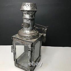 Railway Lantern Bolaro Vintage Antique