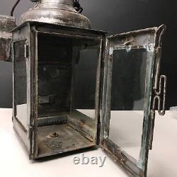 Railway Lantern Bolaro Vintage Antique