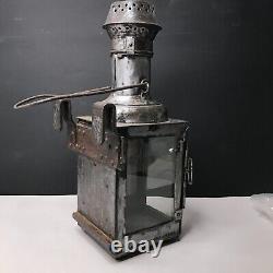 Railway Lantern Bolaro Vintage Antique