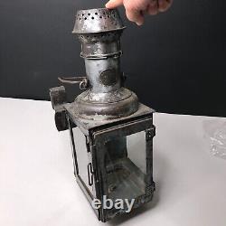 Railway Lantern Bolaro Vintage Antique