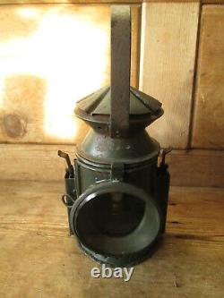 Railway lamp. Railwayana. British Rail. Railway lamp. 3 way signal lamp