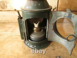 Railway lamp. Railwayana. British Rail. Railway lamp. 3 way signal lamp