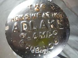 Rare 1907 Adlake Portland Railway Light & Power Railroad Lantern P. Ry. L. & P