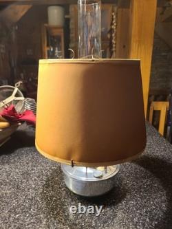 Rare 23 Aladdin Model C Railroad Caboose Oil Lamp Original Shade And Chimney