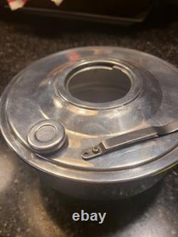 Rare 23 Aladdin Model C Railroad Caboose Oil Lamp Original Shade And Chimney