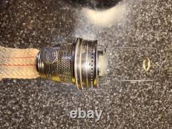 Rare 23 Aladdin Model C Railroad Caboose Oil Lamp Original Shade And Chimney