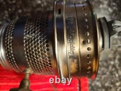 Rare 23 Aladdin Model C Railroad Caboose Oil Lamp Original Shade And Chimney