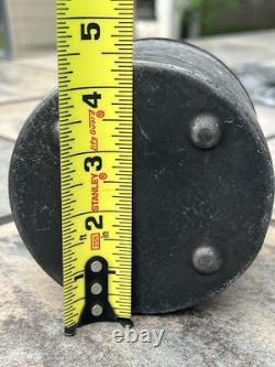 Rare 3 1/2 Inch 4 Way Railroad Lantern Pot