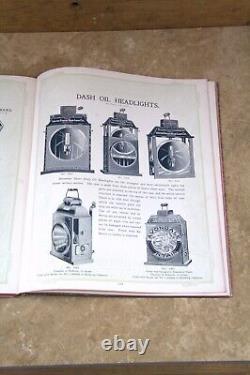 Rare Adams & Westlake 1898 Catalog Street Railway Car Trimmings Lanterns Lamps