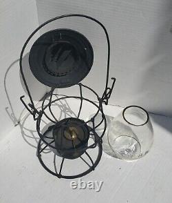 Rare Adams & Westlake Co Adlake Reliable New York Chicago Phila Railroad Lantern