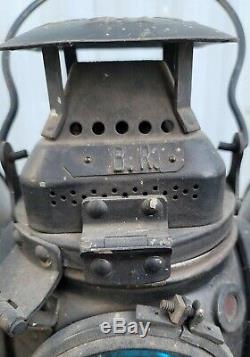 Rare Adlake Lamp Lantern 4 Lens 2 Way Chicago 1264 Railroad Switch Signal Train