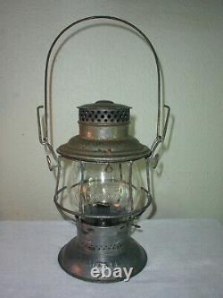 Rare Antique Adlake Santa Fe Railroad Lantern- Bell Bottom