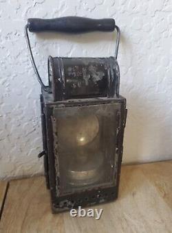 Rare Antique German Cardibe Railroad Lantern Train Light