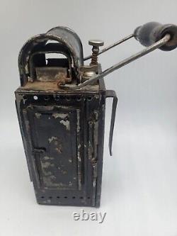 Rare Antique German Cardibe Railroad Lantern Train Light