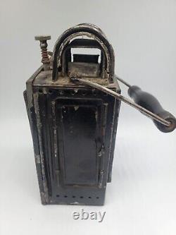 Rare Antique German Cardibe Railroad Lantern Train Light