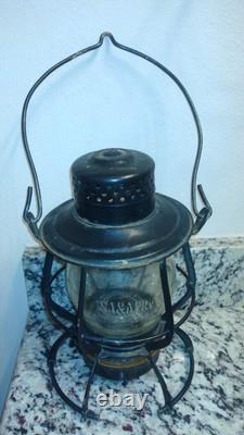 Rare Antique SA And AP Railway Globe Lantern