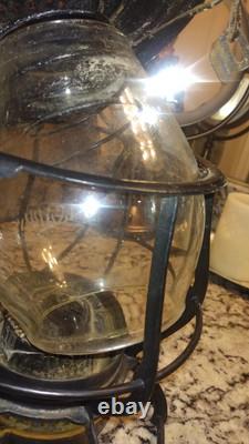 Rare Antique SA And AP Railway Globe Lantern