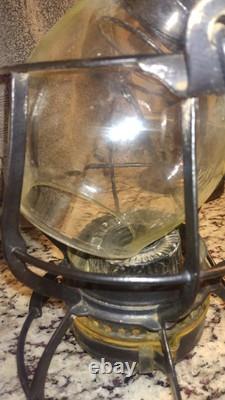 Rare Antique SA And AP Railway Globe Lantern