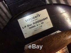 Rare Antique TILLEY HENDON Military or Railroad Floodlight LP Gas Lantern Lamp
