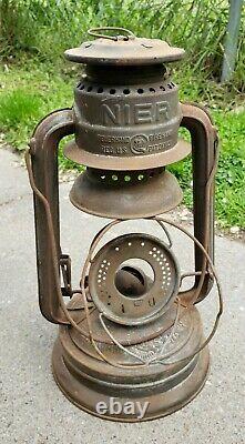 Rare Antique Vintage NIER FEUERHAND NR 280 Oil Lantern Germany Railroad Original