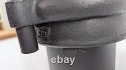 Rare Authentic Santa Fe Railway 4-Way Switch Lamp with Pyrex Chimney & Burner