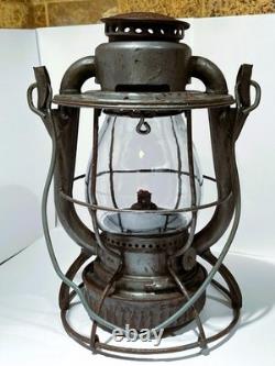Rare Bush Terminal Rr Railroad Lantern New York Brooklyn Jersey Hoboken Central