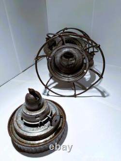 Rare Bush Terminal Rr Railroad Lantern New York Brooklyn Jersey Hoboken Central