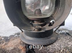 Rare D. L. W. & RR Dietz Acme Large Inspector Lamp Railroad Lantern, New York