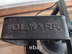 Rare D. L. W. & RR Dietz Acme Large Inspector Lamp Railroad Lantern, New York