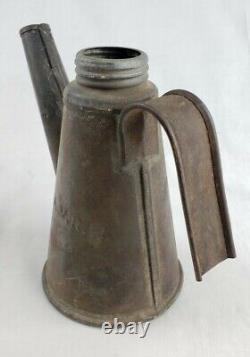 Rare Early L. V. R. R. Railroad Lantern Torch Lehigh Valley Kerosene Oil Lamp Train