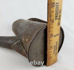 Rare Early L. V. R. R. Railroad Lantern Torch Lehigh Valley Kerosene Oil Lamp Train