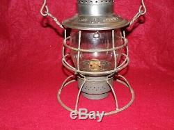 Rare Early Vintage American Express Co. Railroad Lantern, Excellent Condition, R