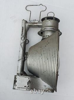 Rare Large C. T. Ham Mfg. Co. Inspectors Railroad Lantern With Clear Globe Train