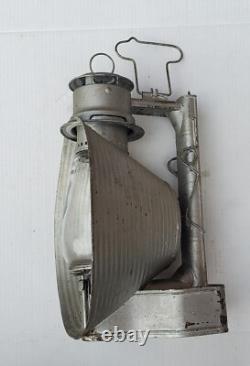 Rare Large C. T. Ham Mfg. Co. Inspectors Railroad Lantern With Clear Globe Train