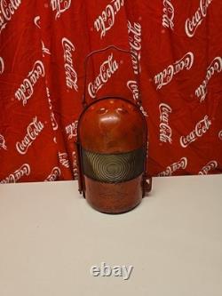 Rare Nicoln Blitz Railway Lantern Lamp Original Condition