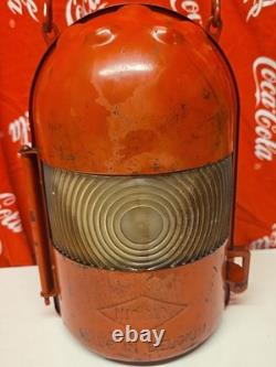 Rare Nicoln Blitz Railway Lantern Lamp Original Condition