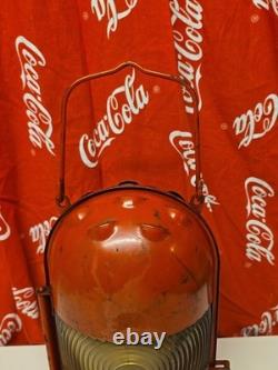 Rare Nicoln Blitz Railway Lantern Lamp Original Condition