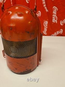Rare Nicoln Blitz Railway Lantern Lamp Original Condition