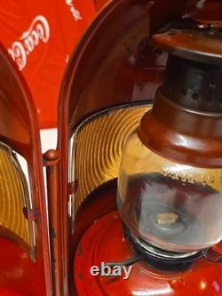 Rare Nicoln Blitz Railway Lantern Lamp Original Condition