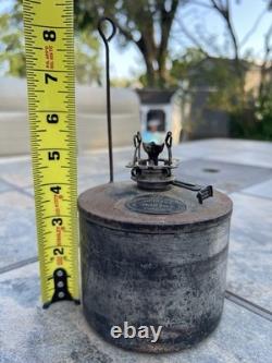 Rare Old Size 4 Way Railroad Lantern Pot
